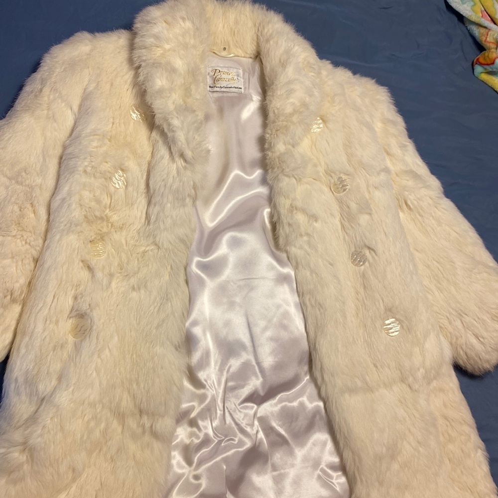 Real Rabbit Fur Coat OPEN TO OFFERS